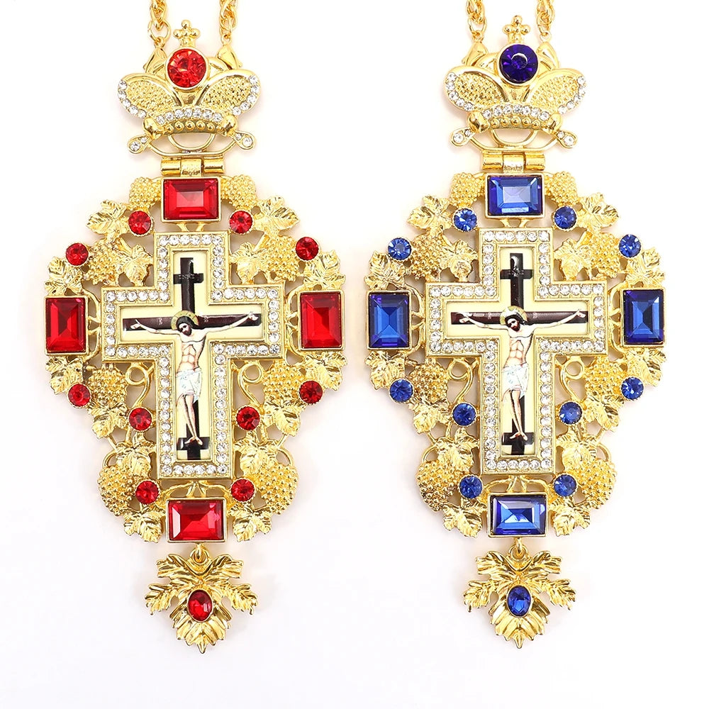 Cruz Bizantina Celestial – Majestade da Fé